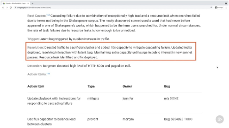 PluralSight - Implementing Site Reliability Engineering (SRE) Reliability Best Practices