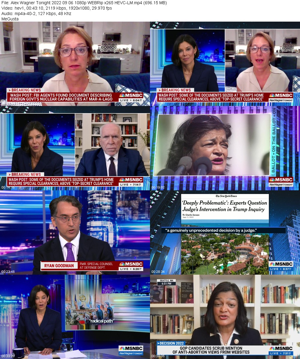 Alex Wagner Tonight 2022 09 06 1080p WEBRip x265 HEVC-LM